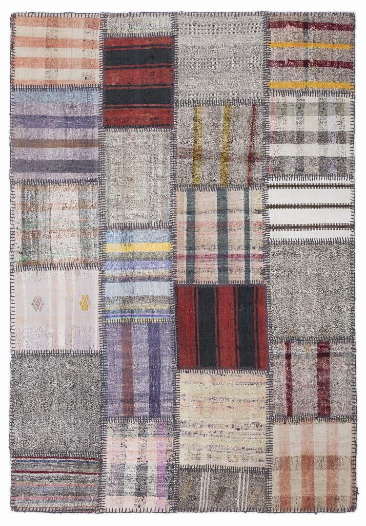 Apex Kilim Patchwork Unique Striped 1331 160 x 230 cm