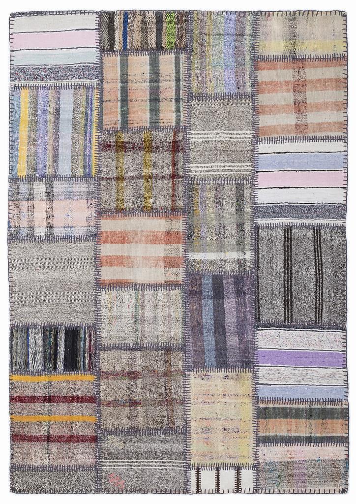 Apex Kilim Patchwork Unique Striped 1333 160 x 230 cm