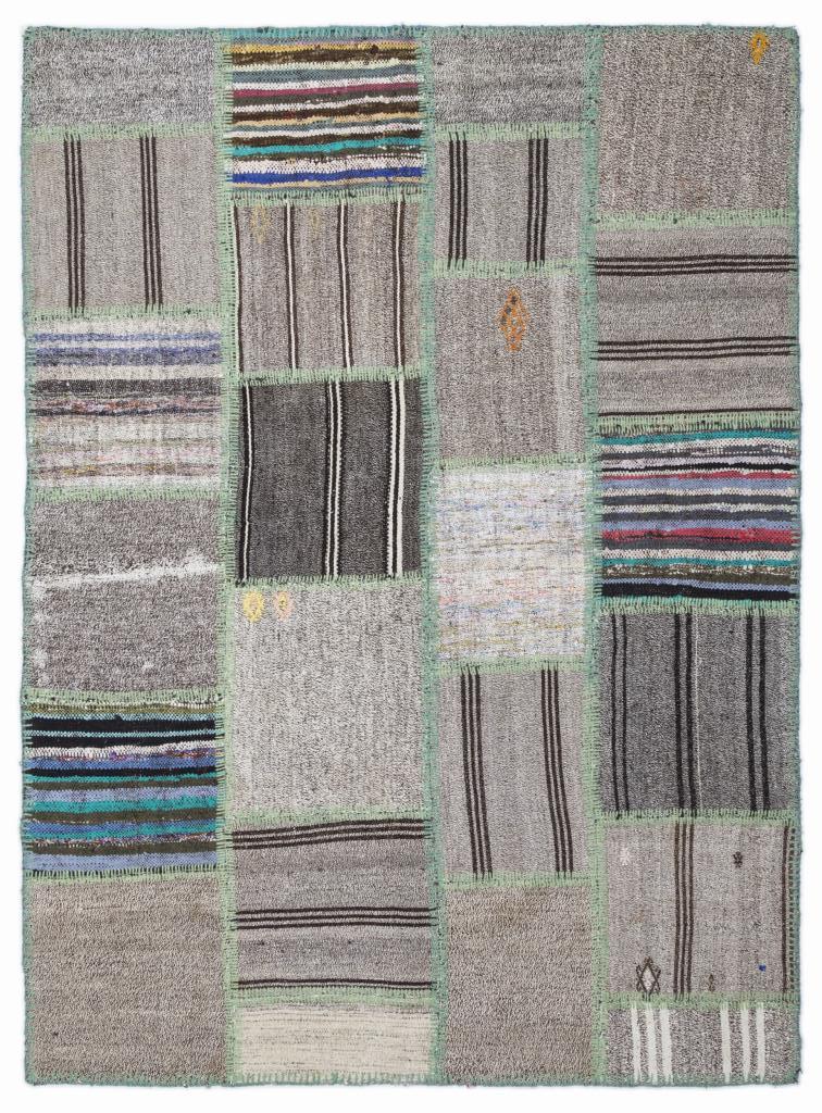 Apex Kilim Patchwork Unique Striped 1340 160 x 230 cm