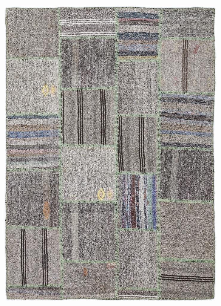 Apex Kilim Patchwork Unique Striped 1345 160 x 230 cm