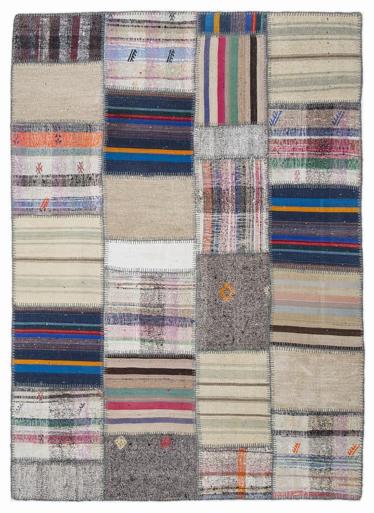 Apex Kilim Patchwork Unique Striped 1346 160 x 230 cm