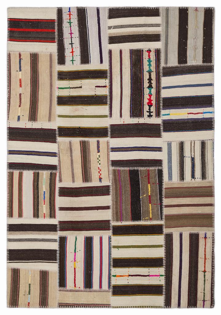 Apex Kilim Patchwork Unique Striped 1380 160 x 230 cm
