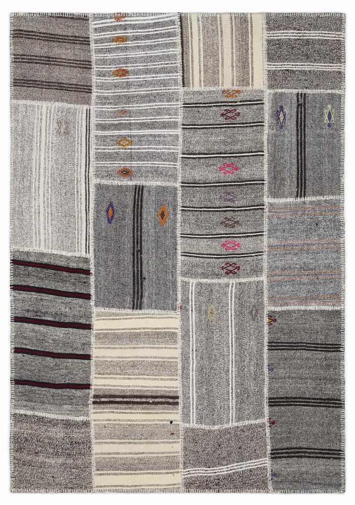 Apex Kilim Patchwork Unique Striped 1383 160 x 230 cm