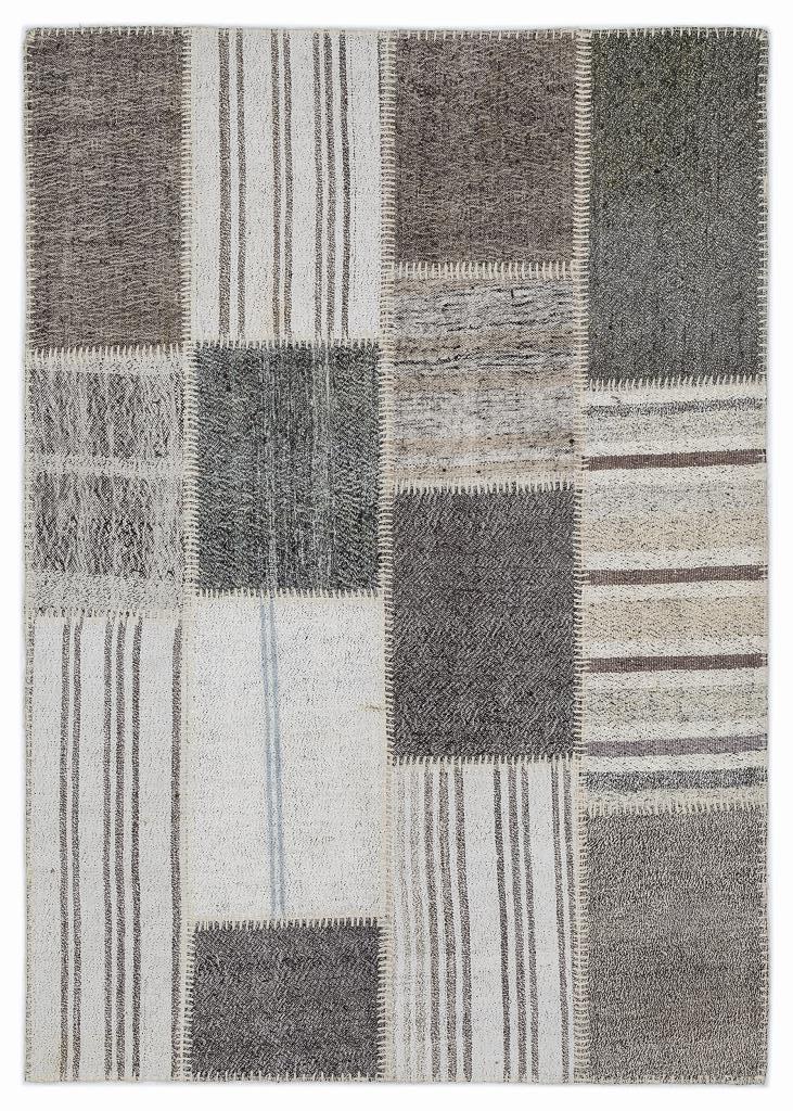 Apex Kilim Patchwork Unique Striped 1387 120 x 172 cm