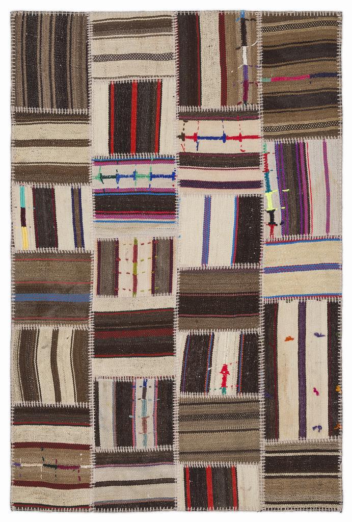 Apex Kilim Patchwork Unique Striped 1395 120 x 180 cm