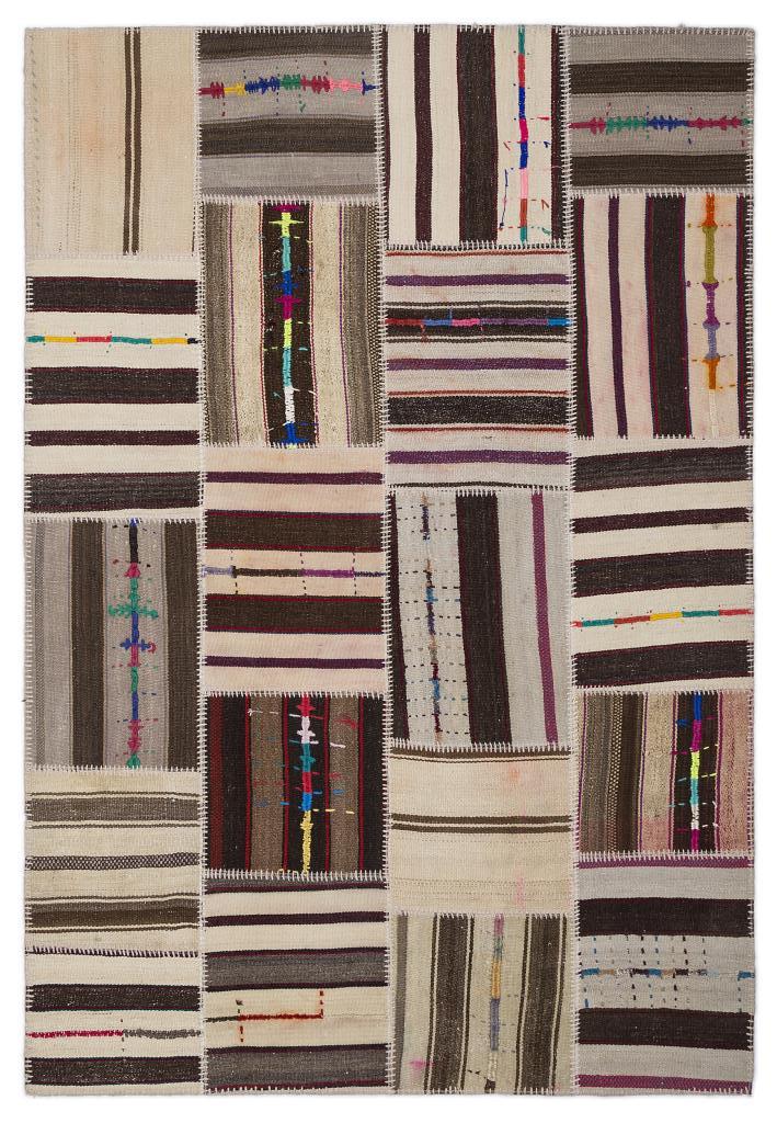 Apex Kilim Patchwork Unique Striped 2203 160 x 230 cm
