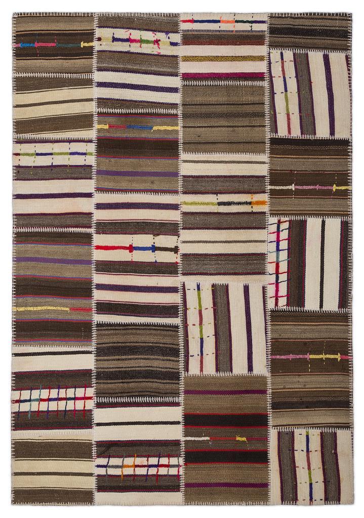Apex Kilim Patchwork Unique Striped 2208 160 x 230 cm