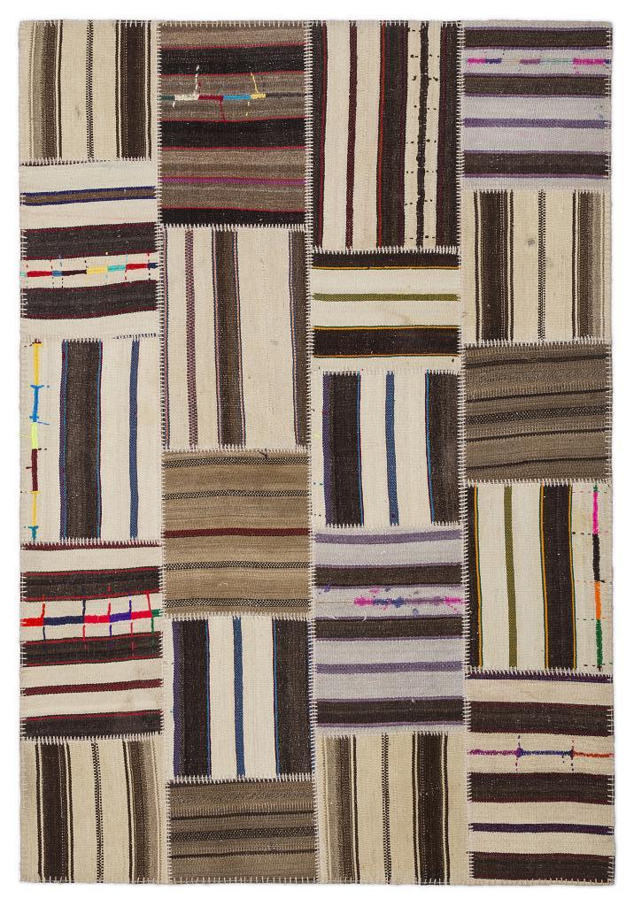 Apex Kilim Patchwork Unique Striped 2209 160 x 230 cm