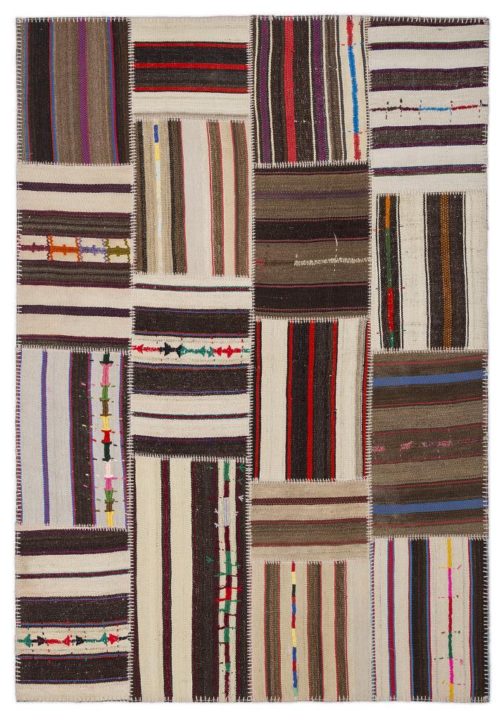 Apex Kilim Patchwork Unique Striped 2212 160 x 230 cm