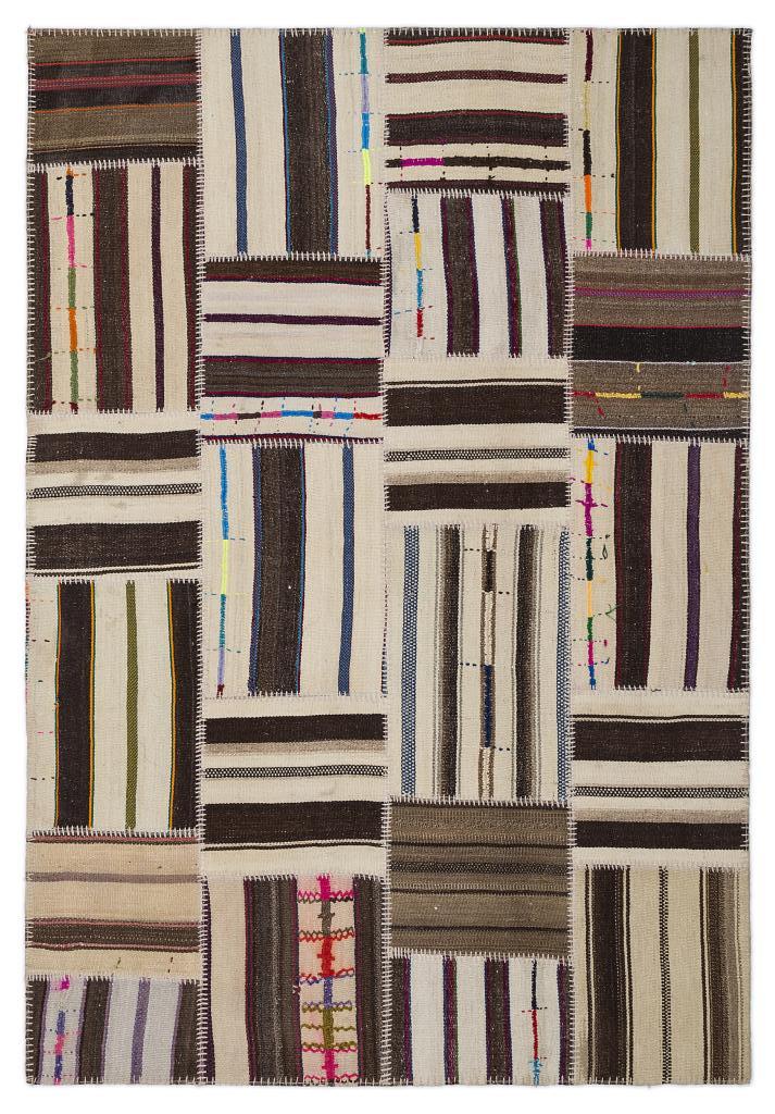 Apex Kilim Patchwork Unique Striped 2217 160 x 230 cm