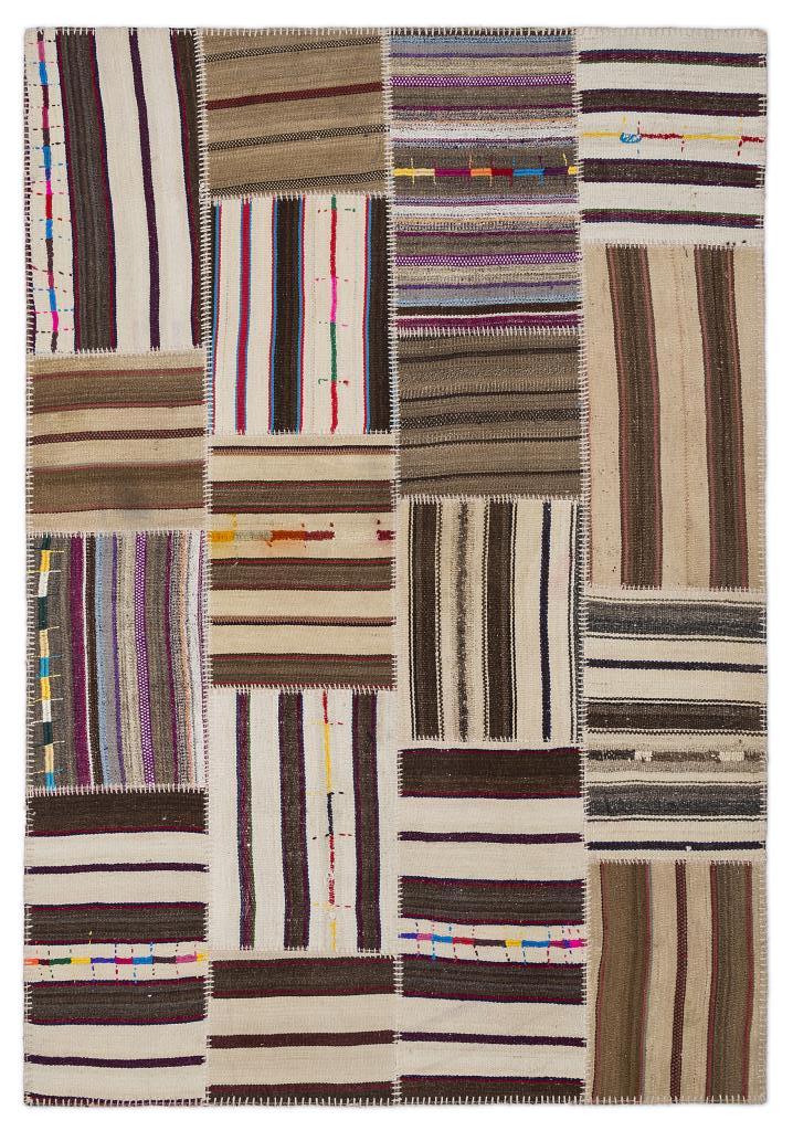 Apex Kilim Patchwork Unique Striped 2226 160 x 230 cm