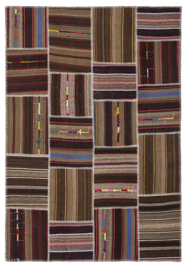 Apex Kilim Patchwork Unique Striped 2229 160 x 230 cm
