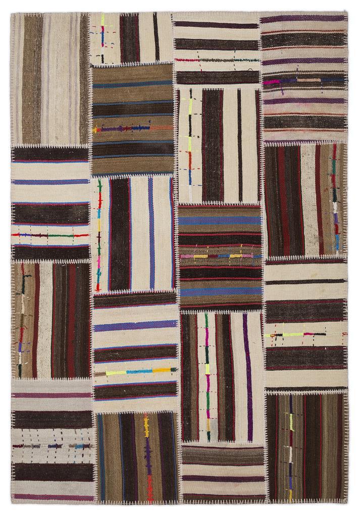 Apex Kilim Patchwork Unique Striped 2231 160 x 230 cm