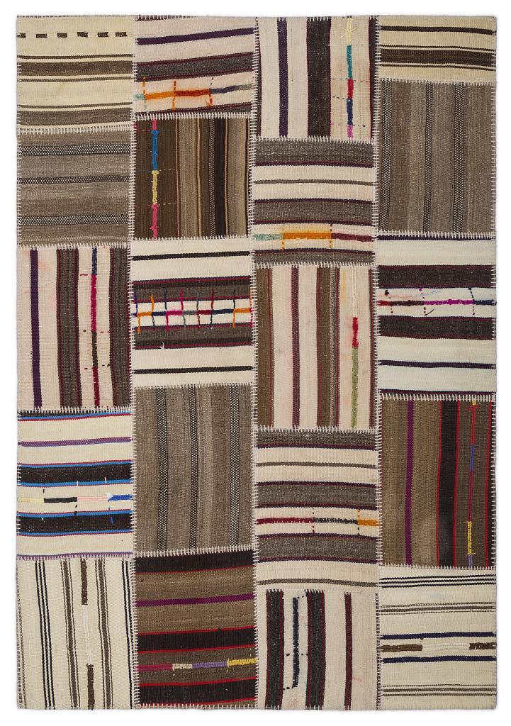 Apex Kilim Patchwork Unique Striped 2232 160 x 230 cm