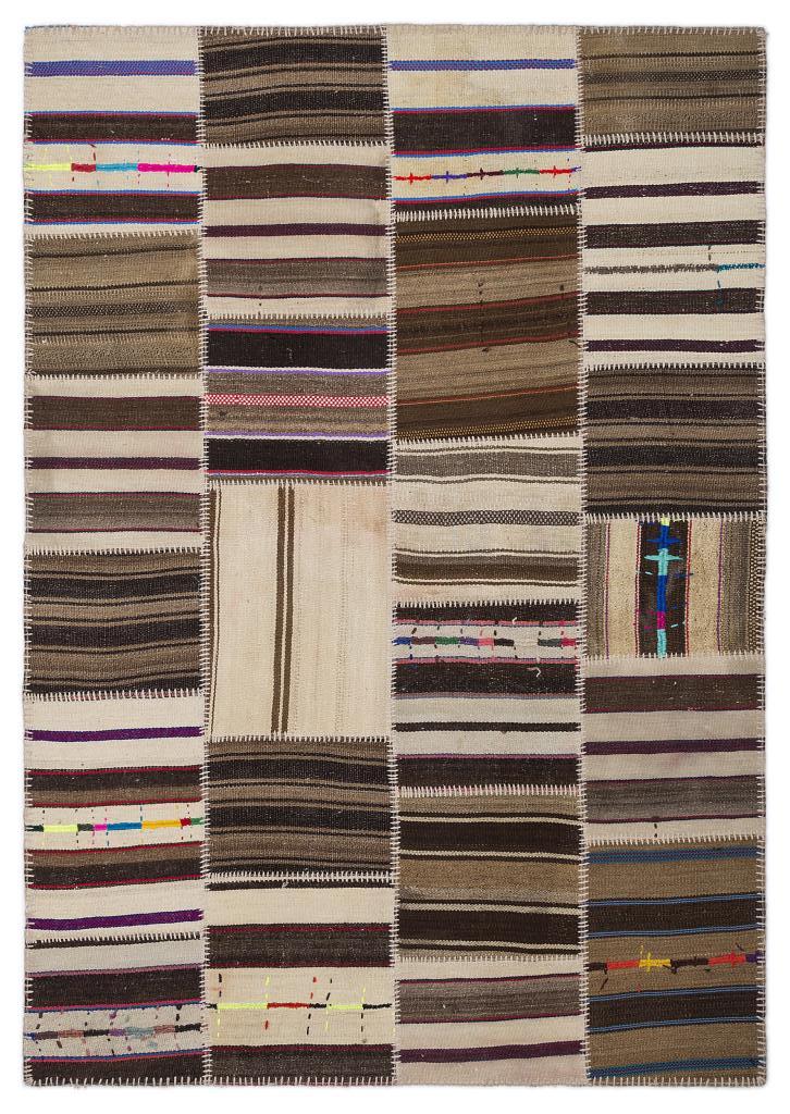 Apex Kilim Patchwork Unique Striped 2234 160 x 230 cm