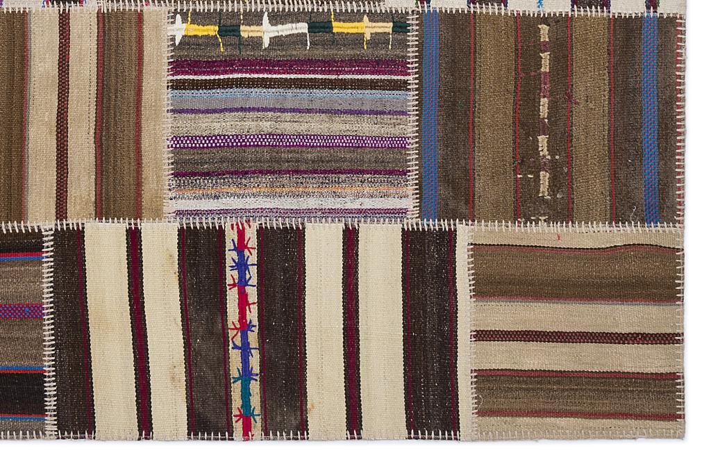 Apex Kilim Patchwork Unique Striped 2239 160 x 230 cm