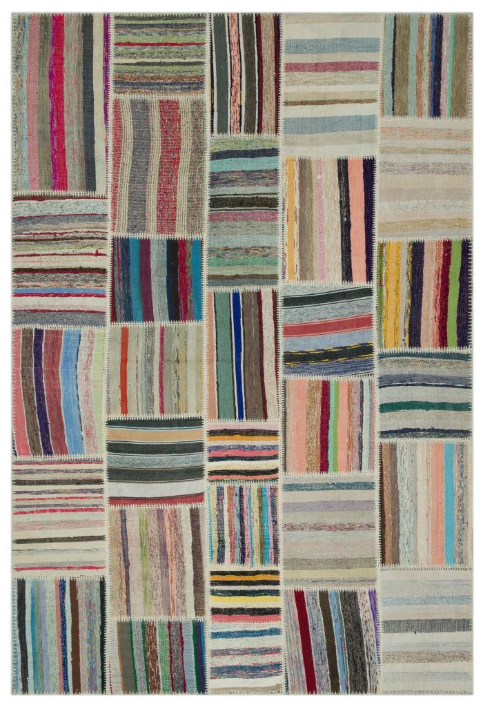 Apex Kilim Patchwork Unique Striped 22396 188 x 280 cm