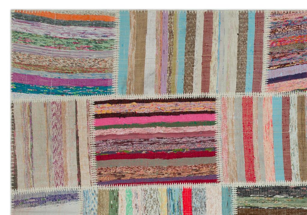 Apex Kilim Patchwork Unique Striped 22405 189 x 273 cm