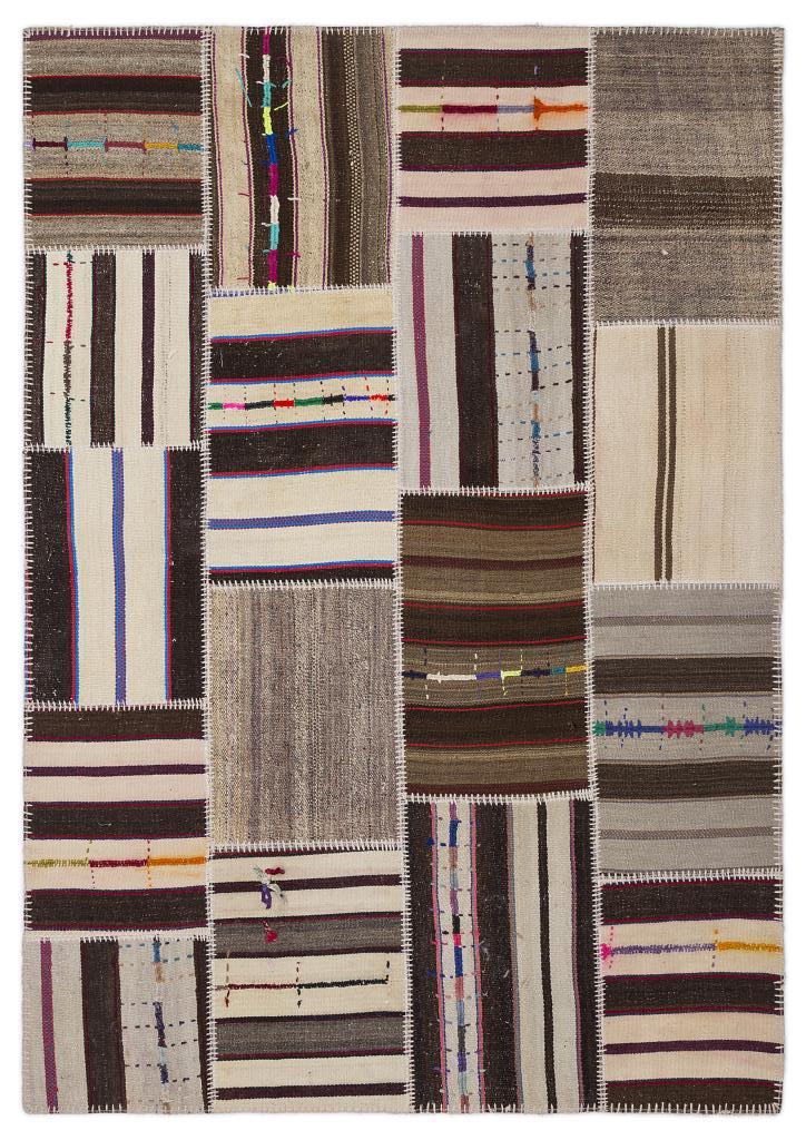 Apex Kilim Patchwork Unique Striped 2242 160 x 230 cm