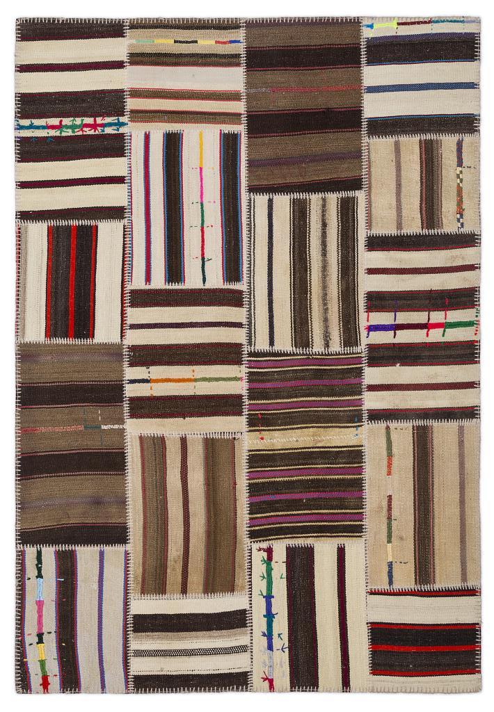 Apex Kilim Patchwork Unique Striped 2244 160 x 230 cm