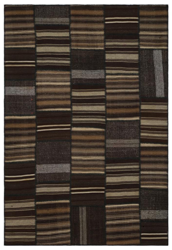 Apex Kilim Patchwork Unique Striped 22461 202 x 298 cm