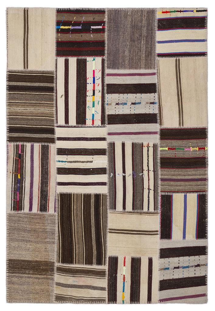 Apex Kilim Patchwork Unique Striped 2249 160 x 230 cm