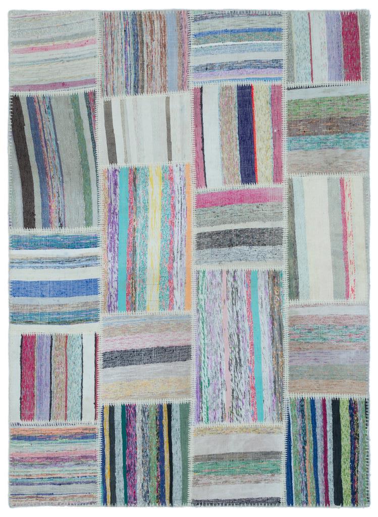 Apex Kilim Patchwork Unique Striped 22490 160 x 220 cm