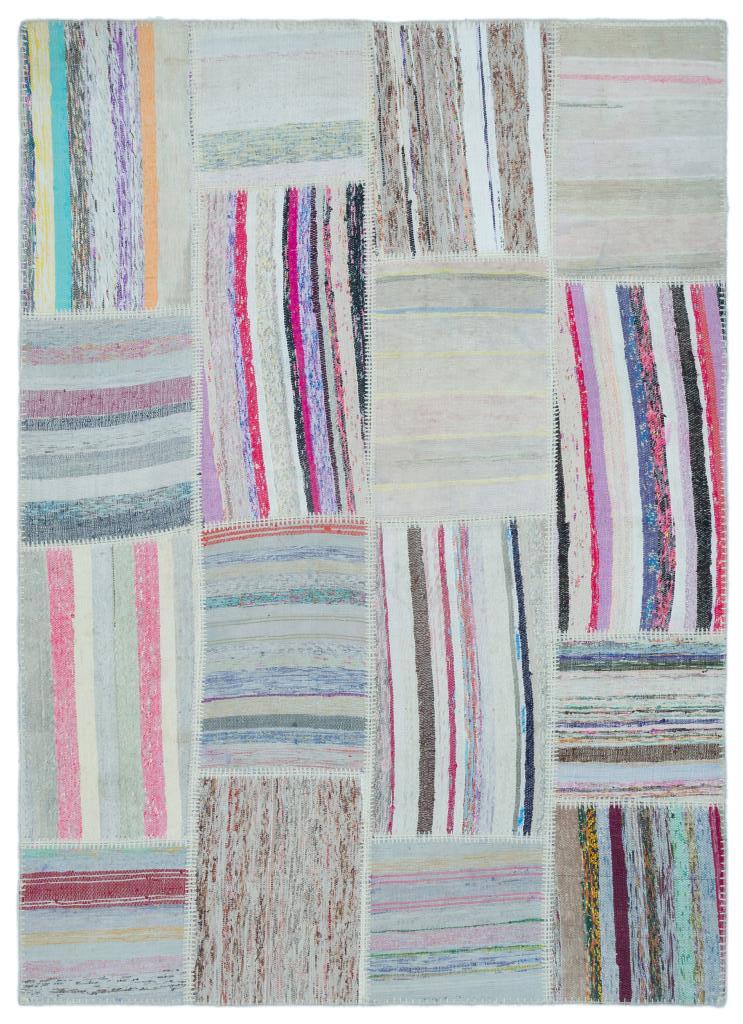 Apex Kilim Patchwork Unique Striped 22494 160 x 230 cm