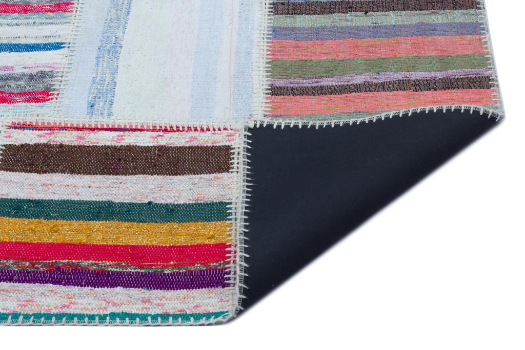 Apex Kilim Patchwork Unique Striped 22506 160 x 225 cm