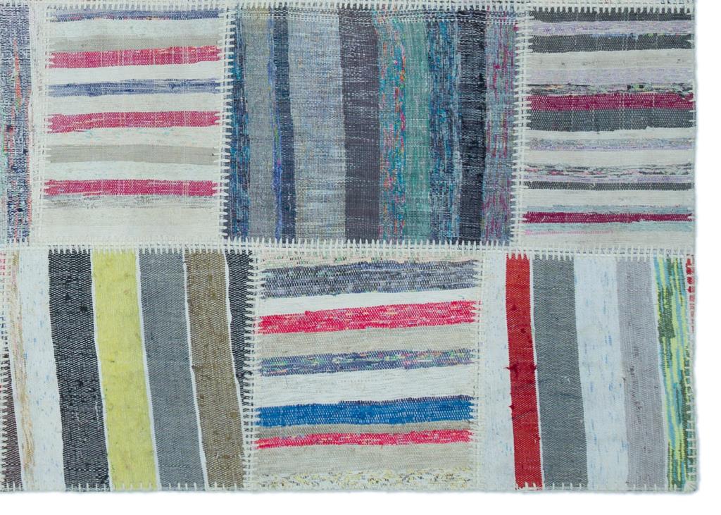 Apex Kilim Patchwork Unique Striped 22506 160 x 225 cm