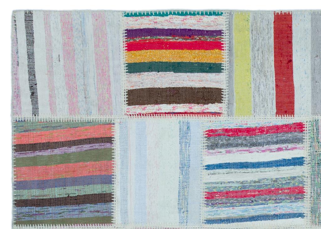 Apex Kilim Patchwork Unique Striped 22506 160 x 225 cm
