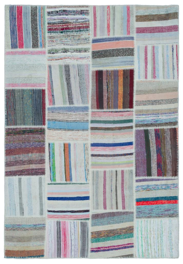 Apex Kilim Patchwork Unique Striped 22525 160 x 230 cm