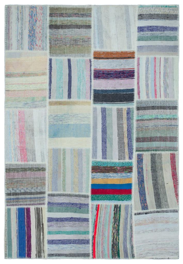 Apex Kilim Patchwork Unique Striped 22536 160 x 230 cm