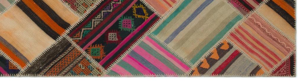 Apex Kilim Patchwork Unique Striped 22548 85 x 316 cm