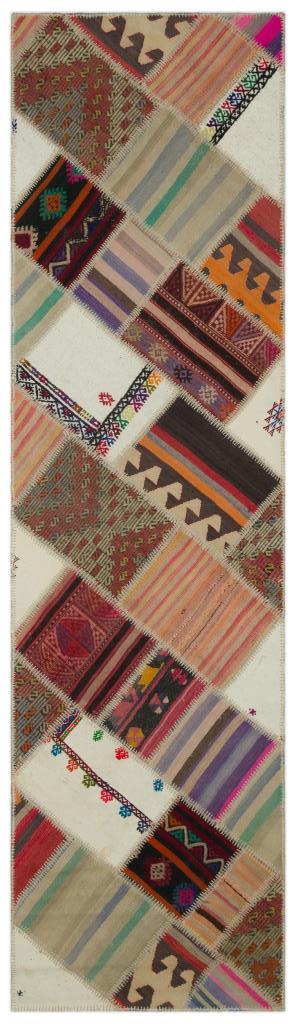 Apex Kilim Patchwork Unique Striped 22549 82 x 295 cm