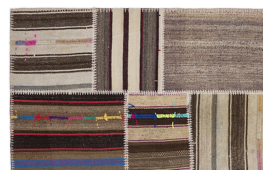 Apex Kilim Patchwork Unique Striped 2257 160 x 230 cm