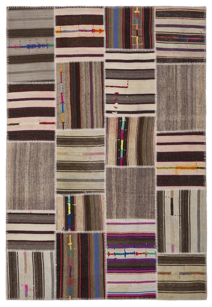 Apex Kilim Patchwork Unique Striped 2257 160 x 230 cm