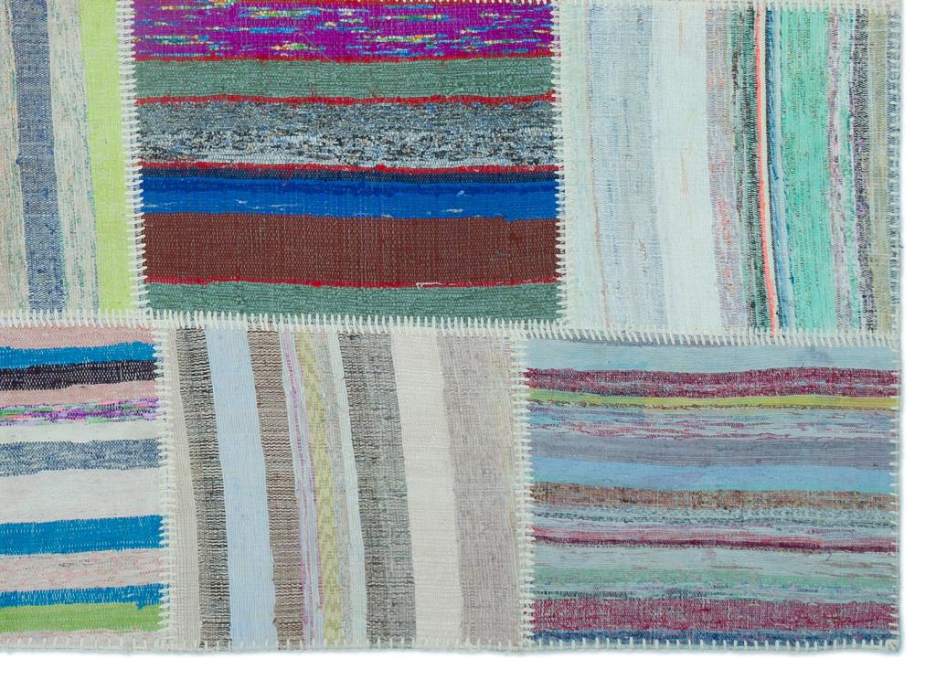 Apex Kilim Patchwork Unique Striped 25242 159 x 220 cm