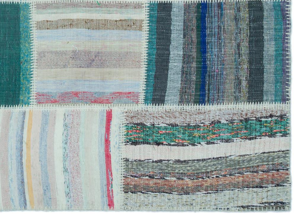 Apex Kilim Patchwork Unique Striped 25254 160 x 221 cm