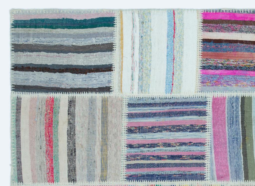 Apex Kilim Patchwork Unique Striped 25255 160 x 222 cm