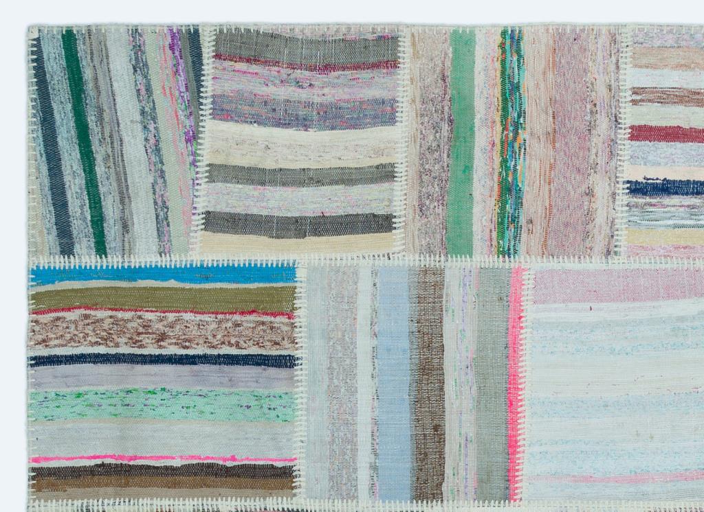Apex Kilim Patchwork Unique Striped 25278 160 x 222 cm