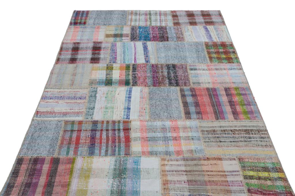 Apex Kilim Patchwork Unique Striped 25292 145 x 228 cm