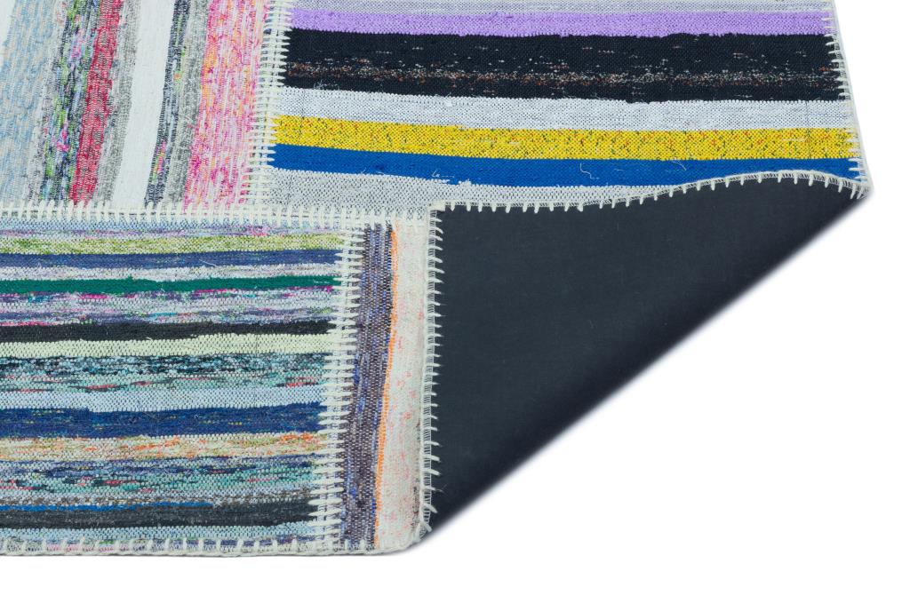 Apex Kilim Patchwork Unique Striped 25342 159 x 220 cm