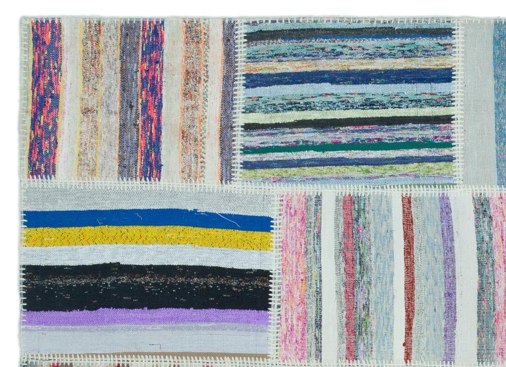 Apex Kilim Patchwork Unique Striped 25342 159 x 220 cm