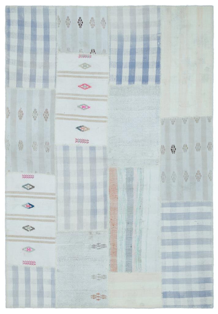 Apex Kilim Patchwork Unique Striped 25394 155 x 225 cm