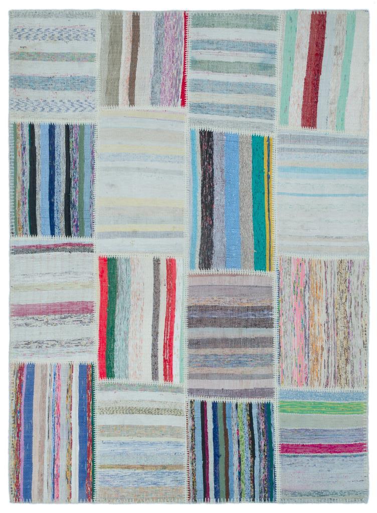 Apex Kilim Patchwork Unique Striped 25399 160 x 220 cm