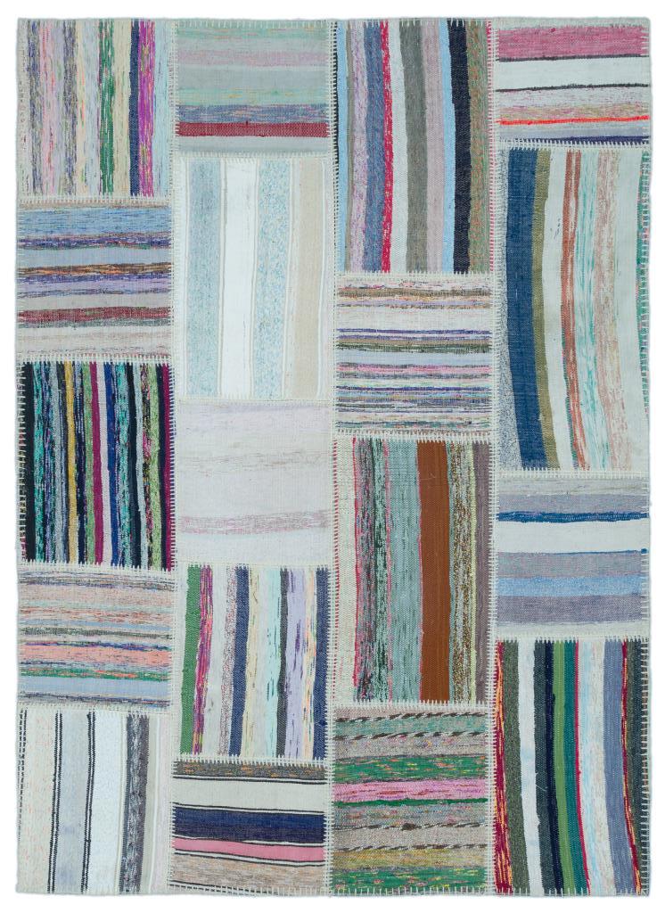 Apex Kilim Patchwork Unique Striped 25400 160 x 220 cm