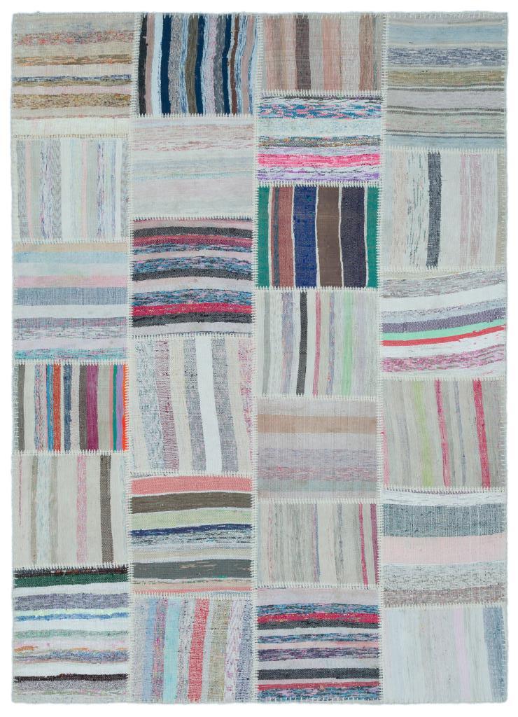 Apex Kilim Patchwork Unique Striped 25401 160 x 222 cm