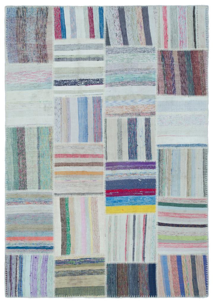 Apex Kilim Patchwork Unique Striped 25416 160 x 226 cm