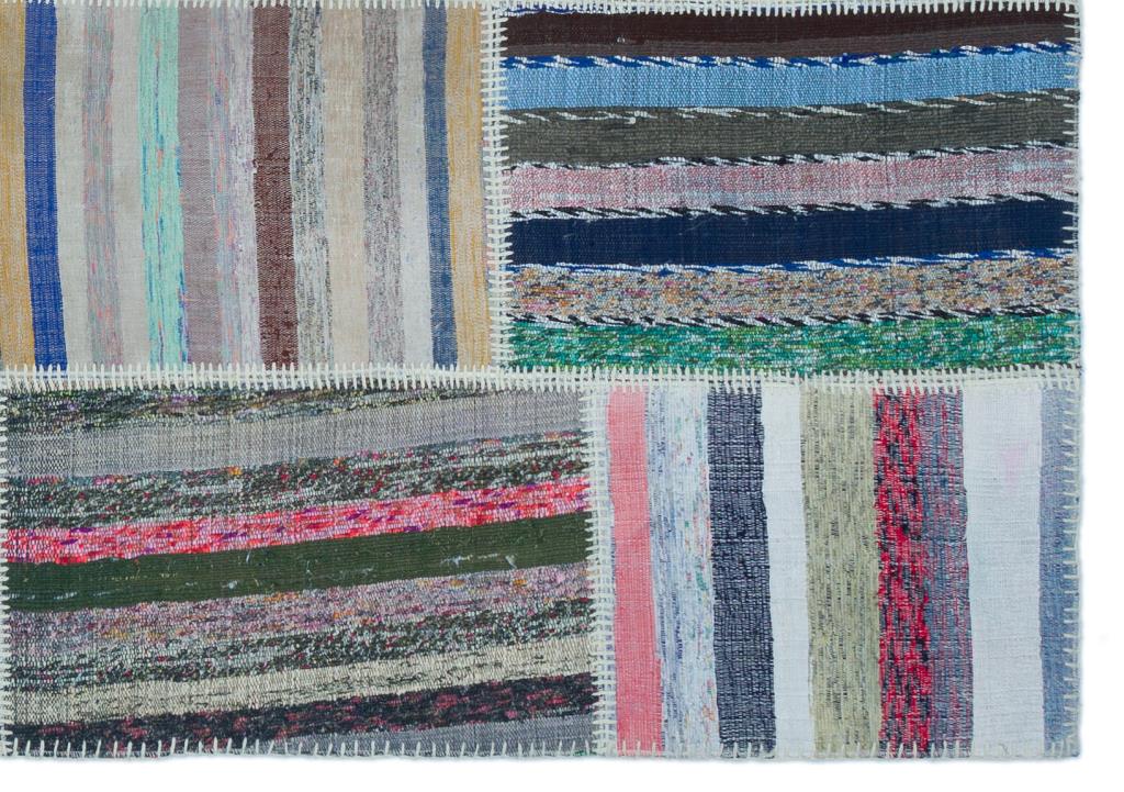 Apex Kilim Patchwork Unique Striped 25424 160 x 230 cm